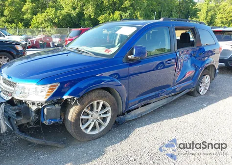 2015 Dodge Journey Sxt z USA, uszkodzony, nr VIN 3C4PDDBG9FT538583